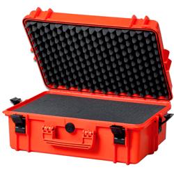 Offerte prezzi Valigia certificata ip67 solida e resistente con inserti in spugna - media - 43x29h.16cm - arancione Valigia certificata ip67 solida e resistente con inserti in spugna - media - 43x29h.16cm - arancione