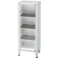 Offerte prezzi Armadio vetrina value in lamiera e vetro - 1 anta / 3 ripiani - con serratura a chiave - 52x35xh.138 Armadio vetrina value in lamiera e vetro - 1 anta / 3 ripiani - con serratura a chiave - 52x35xh.138