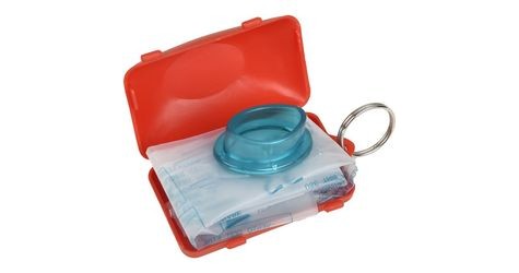 Mascherina CPR con portachiavi | Logo Personalizzato | Da 2,23